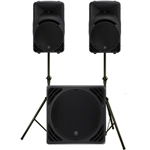 Mackie Active PA System - 2 Top Cabs and Single Sub